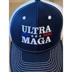 Trump Ultra MAGA 2024 Embroidered Trucker Cap Adjustable Hat Political President